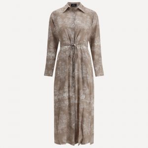 Abito chemisier stampa Toile de jouy
