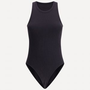 Body a costine scollo halter