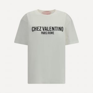 T-shirt in cotone logata