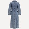 Trench Spiral lungo in denim — изображение 2