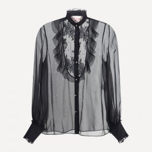 Camicia in chiffon