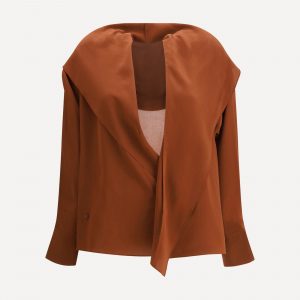Blusa con cappuccio