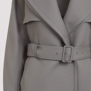 Alaïa Trench Coact Double Diagonal