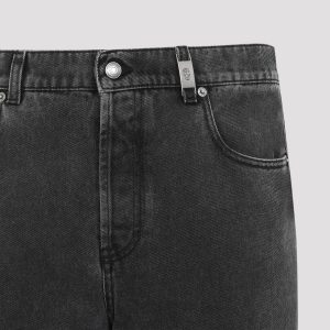 Alexander McQueen Low Rise Baggy Jeans