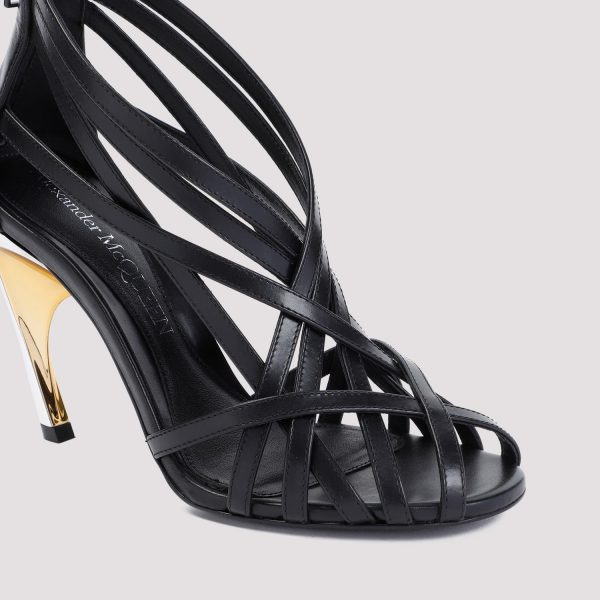 Alexander McQueen Armadillo Strappy Sandals