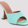 Amina Muaddi Lupita Crystal Dust 95 Sandals — изображение 2