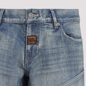 Balenciaga Fitted Low Waist Jeans