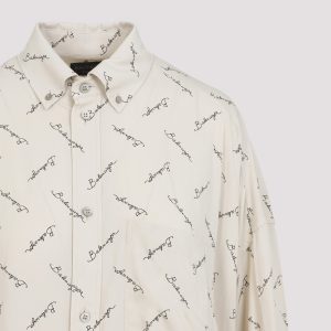 Balenciaga Long Sleeves Cocoon Shirt