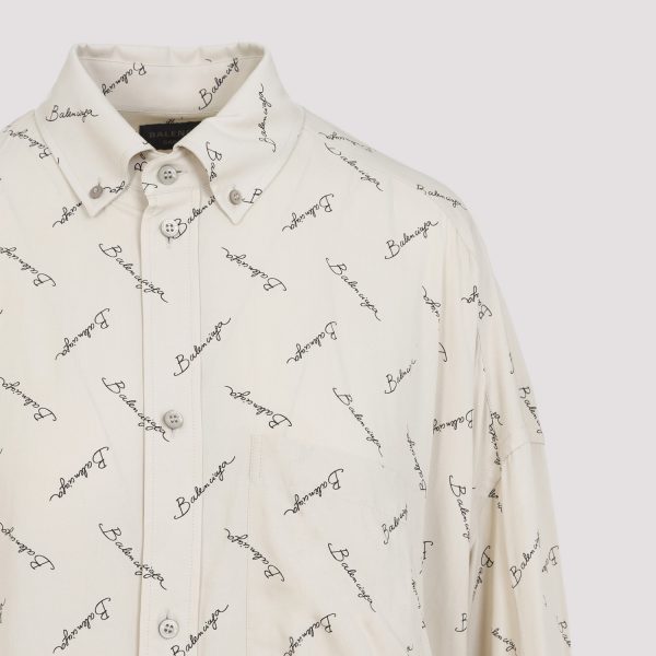 Balenciaga Long Sleeves Cocoon Shirt