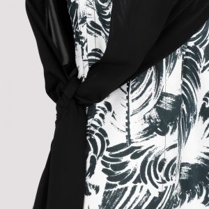 Bottega Veneta Printed Silk Long Dress