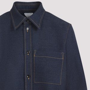 Bottega Veneta Wool Drill Shirt