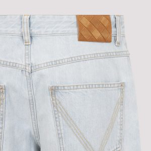 Bottega Veneta Straight Leg Denim Pants