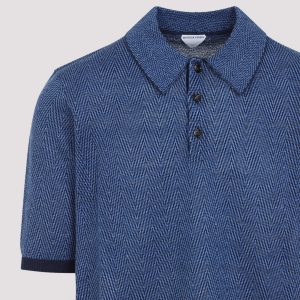 Bottega Veneta Linen Polo