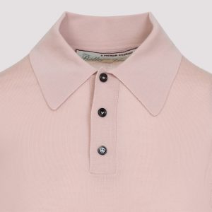 Bottega Veneta Long Sleeve Polo Top