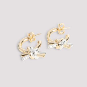 Bottega Veneta Knot Earrings
