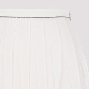 Brunello Cucinelli Organza Embroidered Shirt