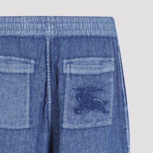 Burberry Linen Drawstring Shorts