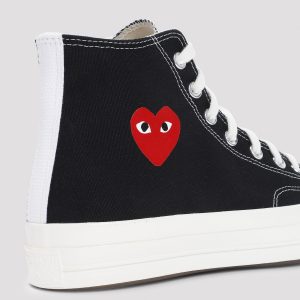 Comme Des Garçons Play High Top Sneakers