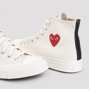 Comme Des Garçons Play High Top Sneakers