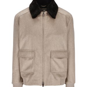 Giacca realizzata in mohair