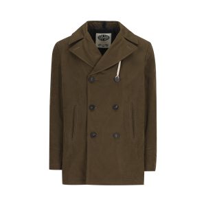Cappotto realizzato in tessuto waterproof