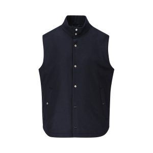 Gilet realizzato in misto lana.