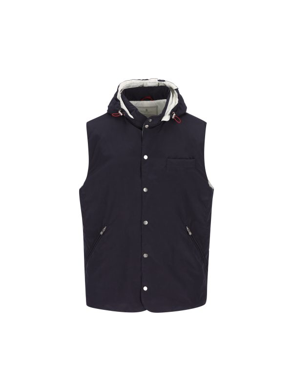 Gilet realizzato in poliestere e poliammide.