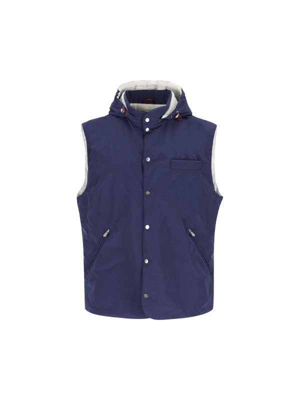 Gilet realizzato in poliestere e poliammide.