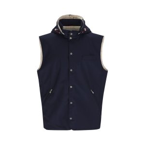 Gilet realizzato in lana vergine.