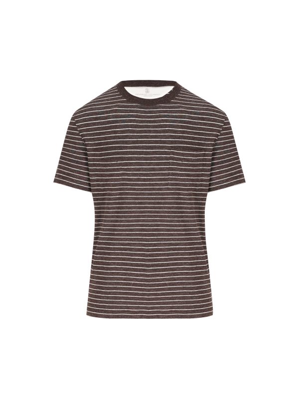 T-Shirt realizzata in lino.