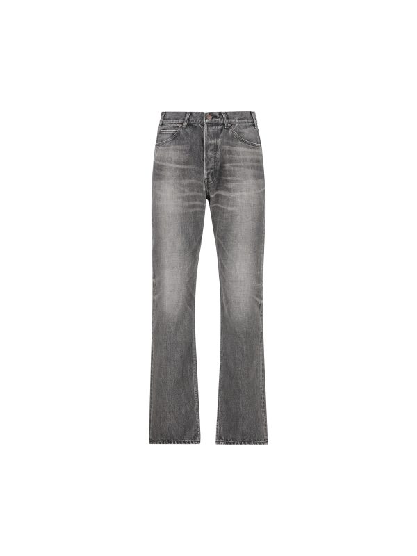 Jeans realizzati in cotone.