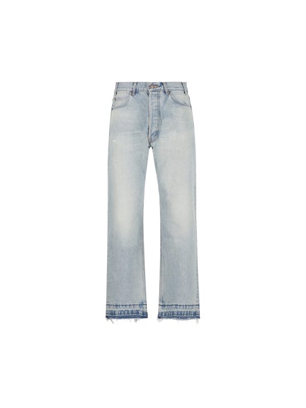 Jeans realizzati in cotone.