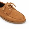 Stringate realizzate in pelle di vitello scamosciata. — изображение 4