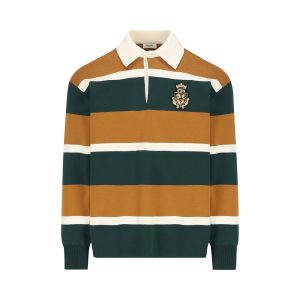 Polo a maniche lunghe realizzata in cotone.