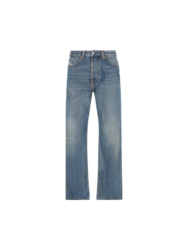 Jeans realizzati in cotone.