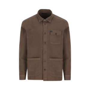 Camicia realizzata in misto lino.
