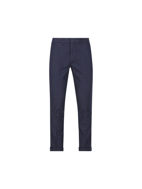 Pantaloni Capri realizzati in cotone e lino.