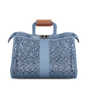 Borsa in plastica riciclata.
