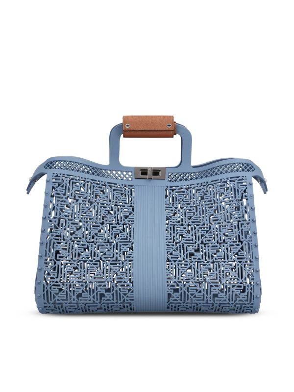 Borsa in plastica riciclata.