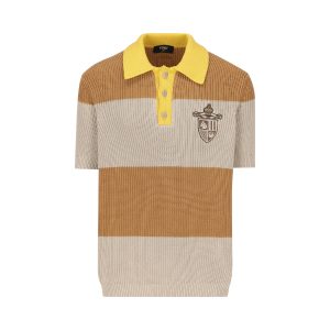 Polo realizzata in maglia di cotone.