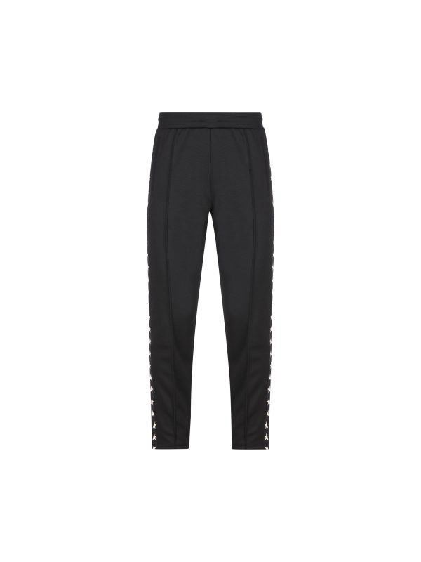 Pantalone jogging da uomo con stelle sui lati.