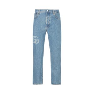 Pantaloni realizzati in denim di cotone.