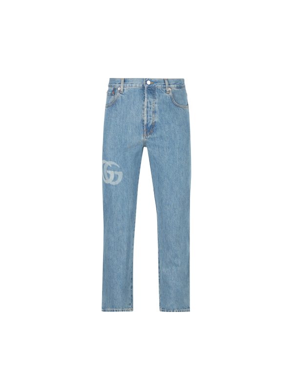 Pantaloni realizzati in denim di cotone.