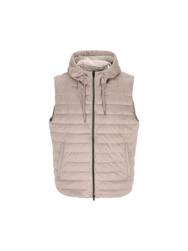 Gilet realizzato in poliestere ed elastan.