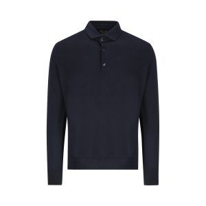 Polo realizzata in baby cashmere.