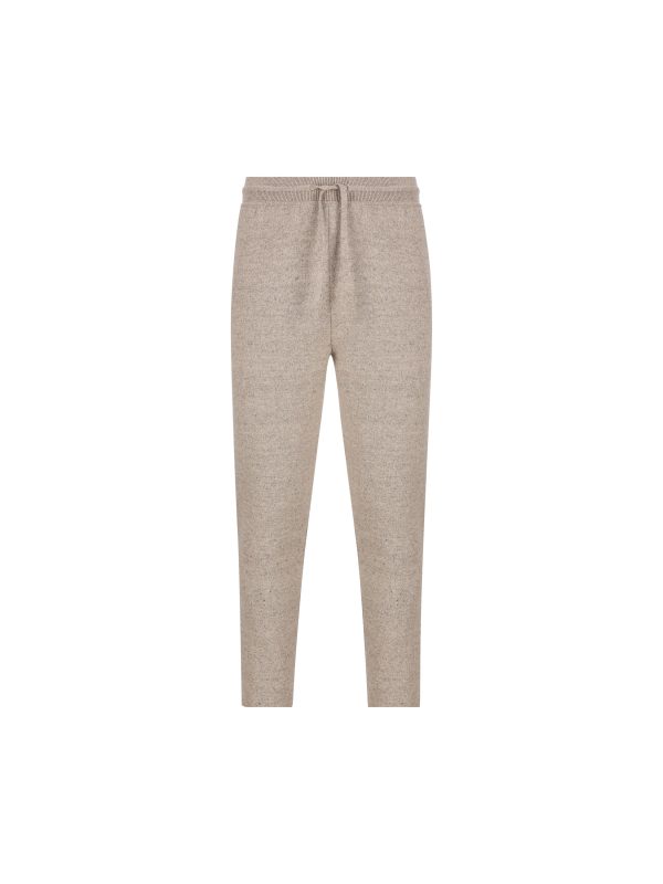 Pantalone Feriolo realizzato in lino e cashmere.