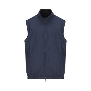 Gilet reversibile realizzato in poliammide.