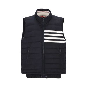 Gilet realizzato in poliestere e piumino d'oca