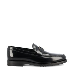 Mocassino in pelle di vitello con accessorio T Timeless.