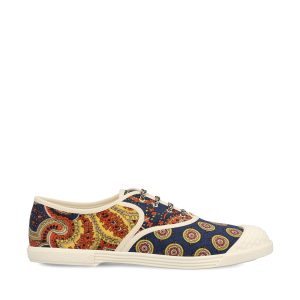 Sneaker Bay By Bay in tessuto denim Voyage Imaginaire.